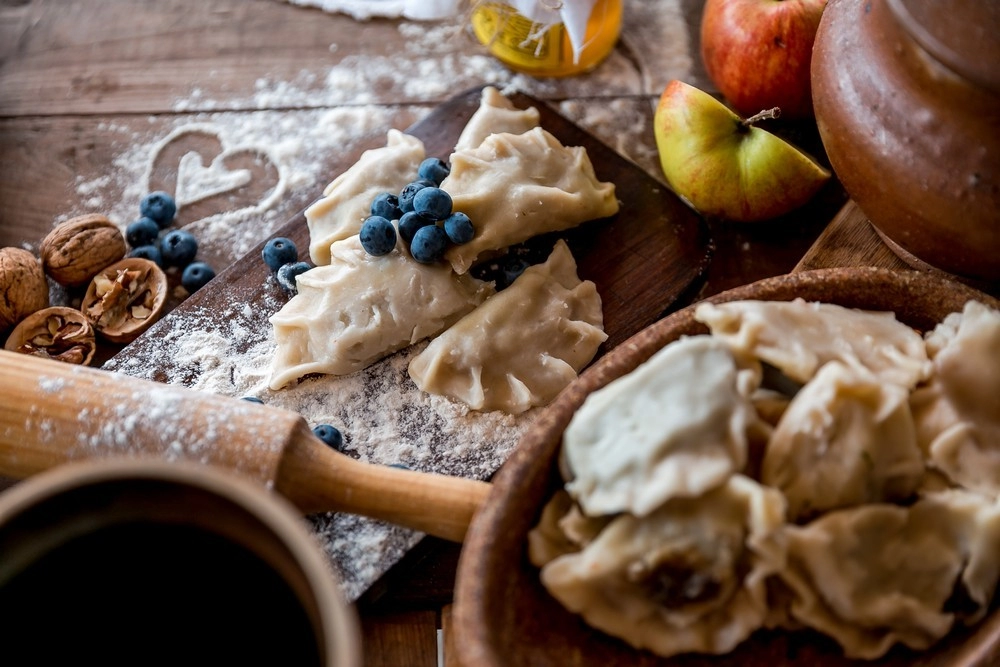 Pierogi z serem słodkim